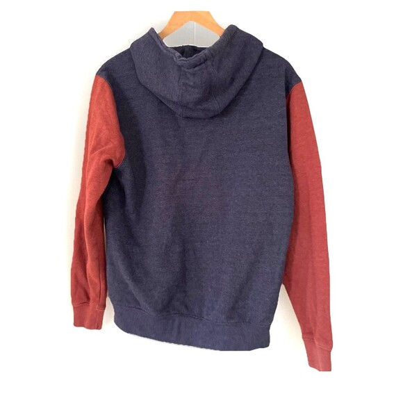 Cotopaxi Full‎ Zip Hoodie Sweatshirt SMALL Colorblock Maritime Brush Blue Rust - Picture 5 of 5